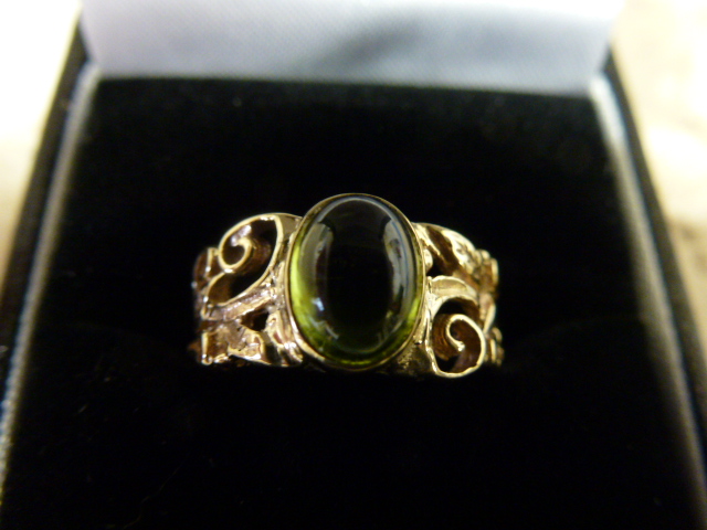 Peridot Ring.