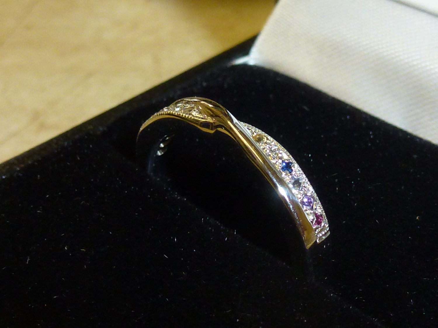 Birthstone Wedding Ring
